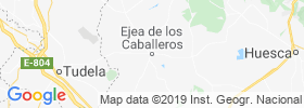 Ejea De Los Caballeros map